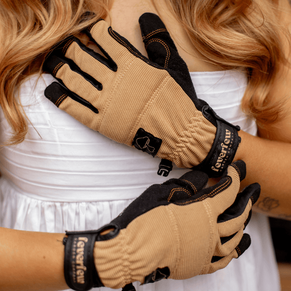 Women's Gardening Gloves in UK Maple Mushroom Gloves